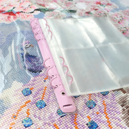 Opbevaringsmappe til Diamond painting sten