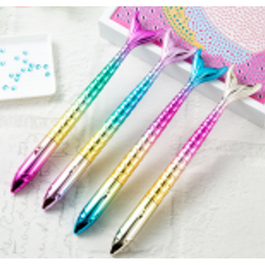 Pen ( metallic ) med fiskehale